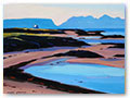 title: EVENING, ARISAIG. size: 20x26cm. £750